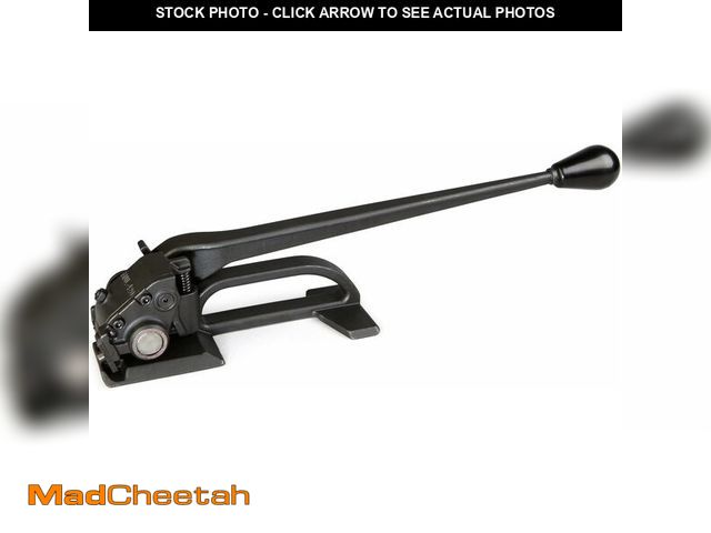 Lot 74-12695951 - Teknika MUL-420 Heavy Duty Feed-Wheel Tensioner for Steel Strapping, 1-1/4" Strap Width - UNUSED