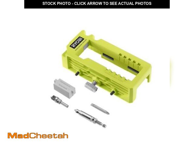 Lot 74-12142862 - Ryobi A99HT3 Door Hinge Installation Kit/Mortiser Template - UNUSED