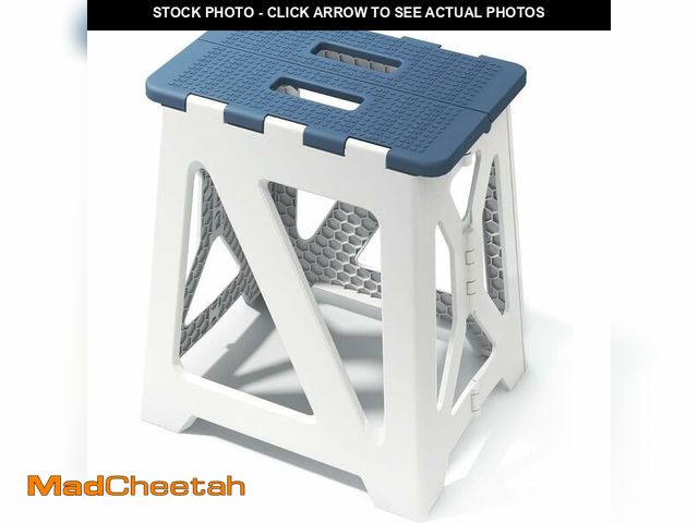 Lot 74-13569171 - Folding Shower Stool - Foldable &amp; Anti-Slip Shower Chair for Inside Shower - 330lbs Safety Water...