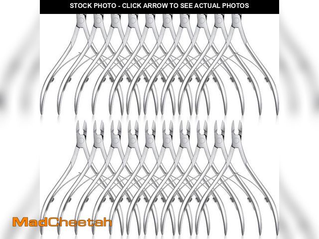 Lot 74-12324872 - Chumia 20 Pcs Cuticle Trimmer Stainless Steel Cuticle Nippers, Nail Edge Cutter Clippers Dead Skin T...