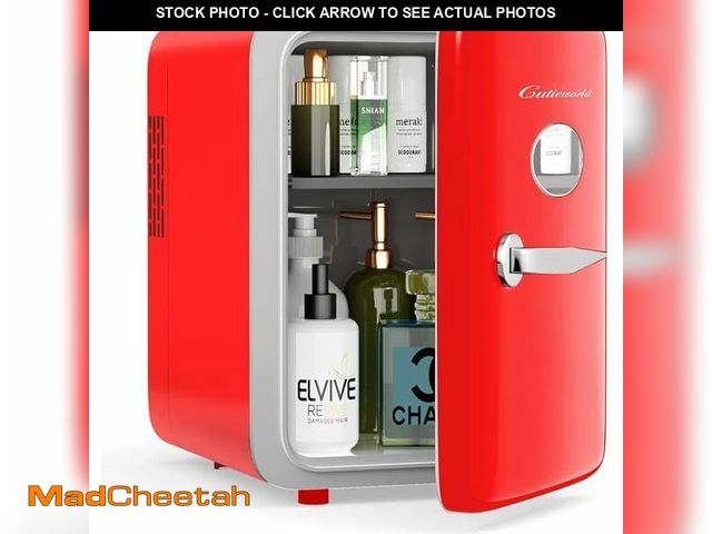 Lot 74-12674775 - CUTIEWORLD Skincare Fridge - 4L Mini Fridge for Bedroom, Office and Car, for Refrigerating Makeup, S...