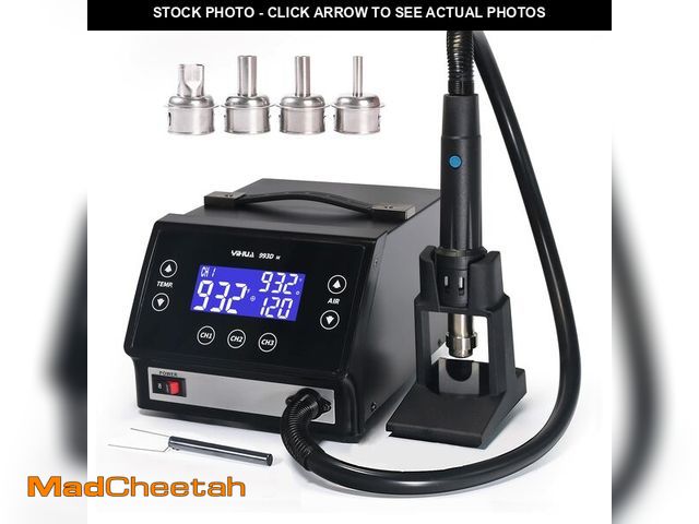 Lot 74-12609407 - YIHUA 993DM Touch-Screen Rework Station, Powerful 1000W with 3 Memories, Variable Precise Temperatur...