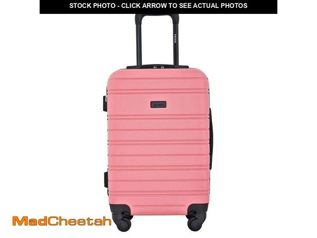 Lot 74-14342575 - Kensie 20 in. Flowering Ginger Rolling Hard Case Carry-on with Luggage Tag - UNUSED