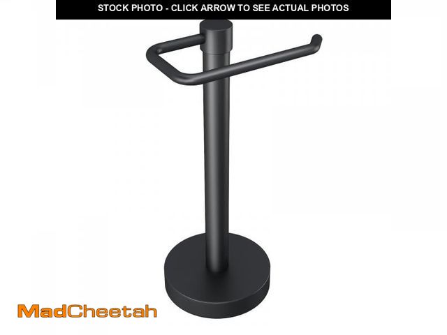 Lot 74-12444817 - YUMORE Hand Towel Holder Stand Countertop Towel Rack Free Standing Towel Bar Hanger for Bathroom Kit...