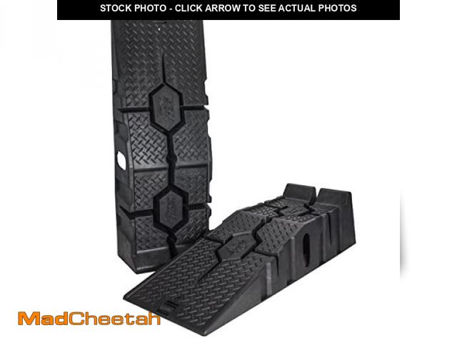 Lot 74-12400079 - RhinoGear 11912ABMI RhinoRamps MAX Vehicle Ramp - Pair (16,000lb. GVW Capacity) - UNUSED