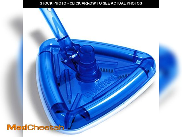 Lot 74-14153473 - SWIMLINE HYDROTOOLS Manual Pool Vacuum Head Attachment For Inground &amp; Above Ground Pools |Weight...