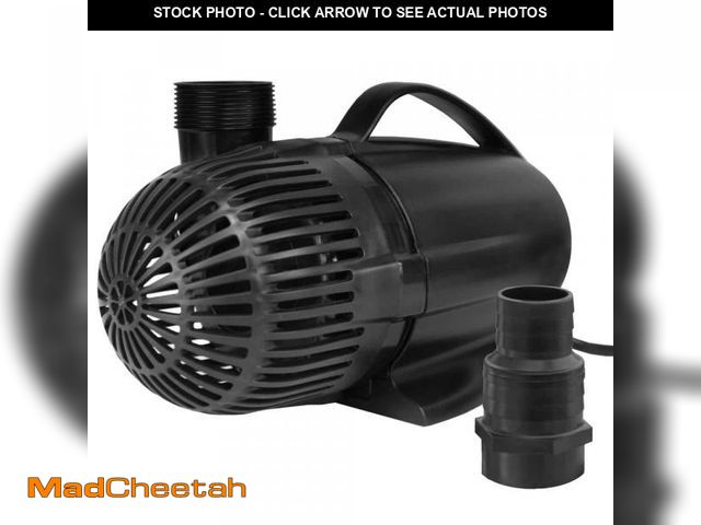 Lot 74-12484763 - (MISSING NOZZLE) TOTALPOND 3,600 GPH Waterfall Pump - UNUSED