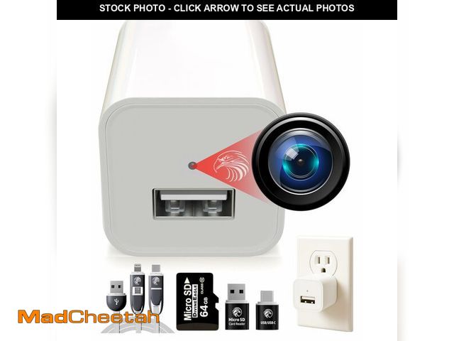 Lot 74-12971304 - DIVINEEAGLE Plug-in Full HD Dome Camera - Premium Reliable 1080p Pet Cam with Motion Detection Ã¢â¬...