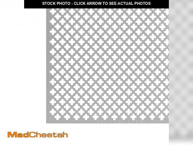 Lot 74-12399950 - M-D Building Products 57042 Aluminum Cloverleaf Sheet - for Interior/Exterior Design, Stylish, Light...