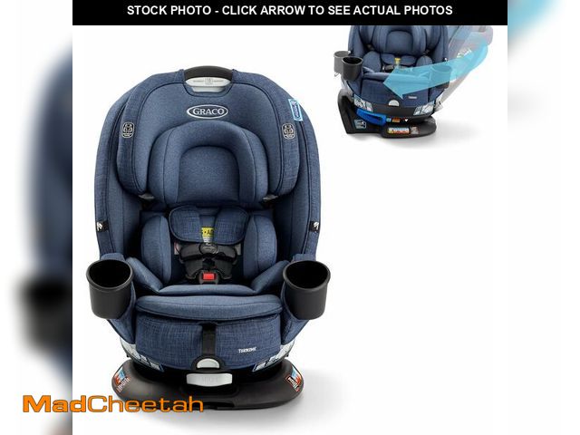 Lot 74-12633071 - Graco Turn2Me 3-in-1 Rotating Convertible Car Seat, Brighton, Rear-Facing Rotation, Forward-Facing M...