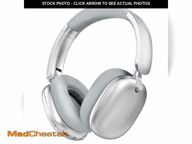 Lot 74-14339096 - RORSOU C6 Active Noise Cancelling Headphones, Wireless Over Ear Bluetooth Headphones, 60H Playtime, ...