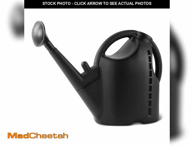 Lot 74-13801282 - Basics, Watering Can, Black, 2.64 Gallon Capacity - UNUSED