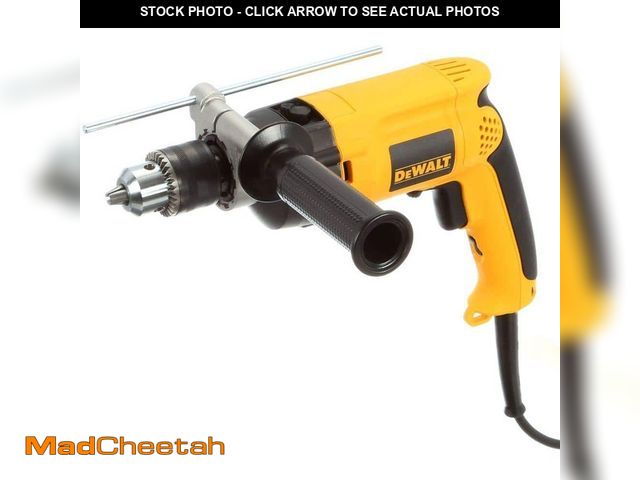 Lot 74-13129528 - DEWALT 7.8 Amp Corded 1/2 in. Variable Speed Reversible Hammer Drill - USED