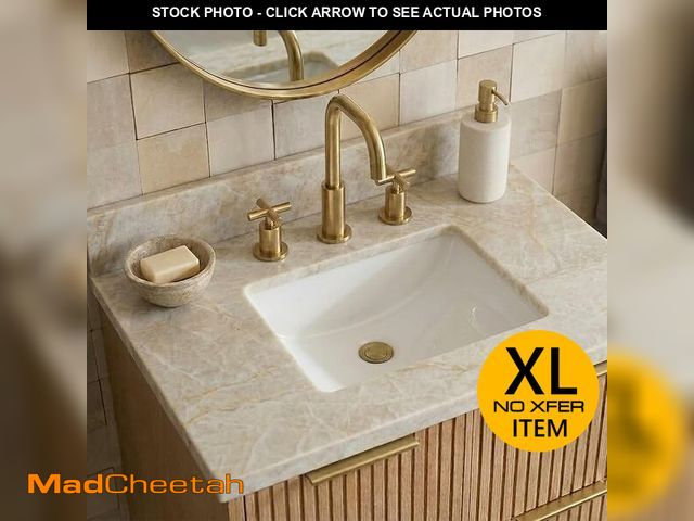 Lot 74-14355863 - 42x22xsink top for bathroom vanity - UNUSED