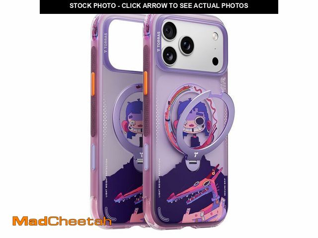Lot 74-14340623 - TORRAS X GAWX Q3 Air Limited Edition Case for iPhone 17 Pro Max 6.9 inch, Stronger Magnetic Stand, F...