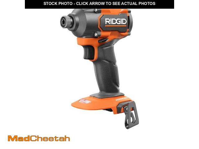 Lot 74-12796534 - RIDGID 18V Brushless Cordless 3-Speed 1/4 in. Impact Driver (Tool Only) - USED