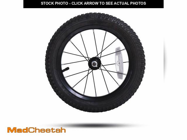 Lot 74-13962002 - JOYSTAR 14 Inch Kids Bike Front Wheels Replacement with 14 Inch Air Rubber Tire Black Don't Fit with...