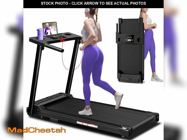 Lot 74-12786522 - Treadmill with Handles, 2025 Upgraded Small Treadmills Home, Portable Electric Treadmills for Home 3...