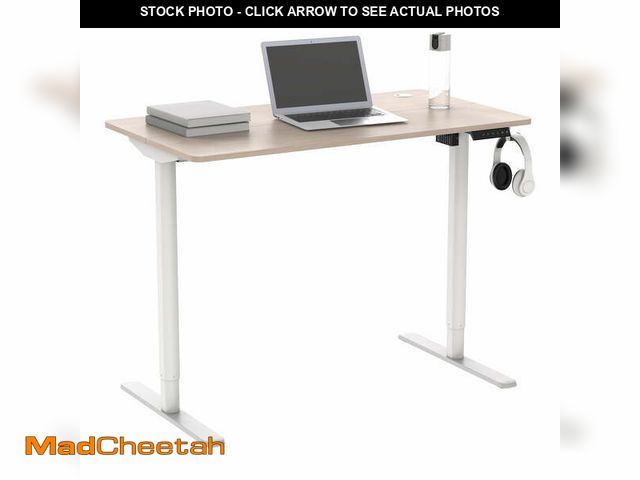 Lot 74-12884694 - Mainstays Electric Stand Desk (MISSING HARDWARE)  - USED