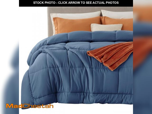 Lot 74-12433427 - Bedsure Comforter Duvet Insert - Quilted Comforters Cal King Size, All Season Duvet, GentleSoft Down...