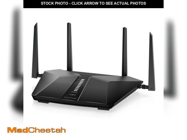 Lot 74-12440019 - NETGEAR Nighthawk 6-Stream Dual-Band WiFi 6 Router (RAX54S) Ã¢â¬â Security Features, AX5400 Wirel...