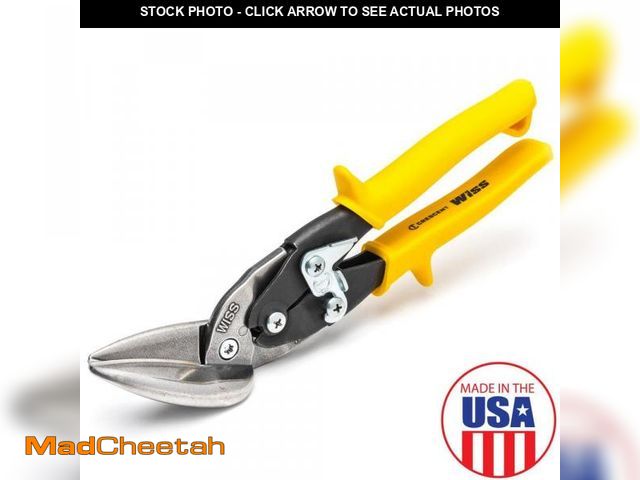 Lot 74-12032054 - Crescent Wiss 9-1/4 in. Compound Action Straight, Left, and Right Cut Offset Aviation Snip - UNUSED