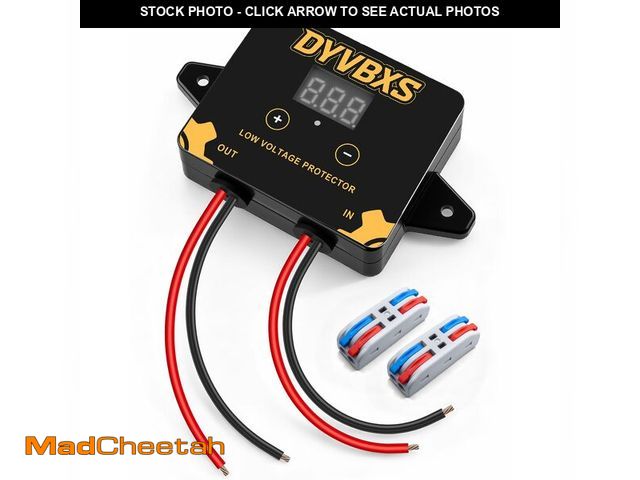 Lot 74-14055432 - 12V-36V DC Low Voltage Protector Module with LED Display Memory Function, Over-Discharge Protection ...