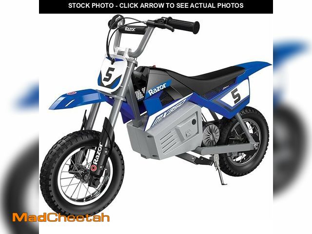 Lot 74-12406483 - Razor Dirt Rocket MX350 - Black with Decals  up to 14 Mph  24V Electric Dirt Bike for Child 8+ black...