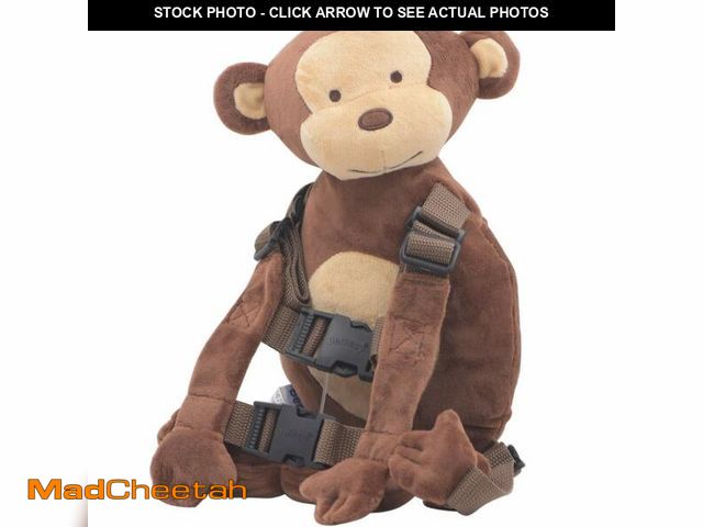 Lot 74-14057280 - Berhapy 2 in 1 New Monkey Toddler Safety Harness Backpack Children's Walking Leash StrapÃ¯Â¼ËBrownÃ...