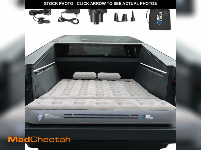 Lot 74-14060951 - JOYTUTUS Truck Bed Air Mattress with 2 Pillows for Cybertruck Accessories Custom Fit Inflation Campi...