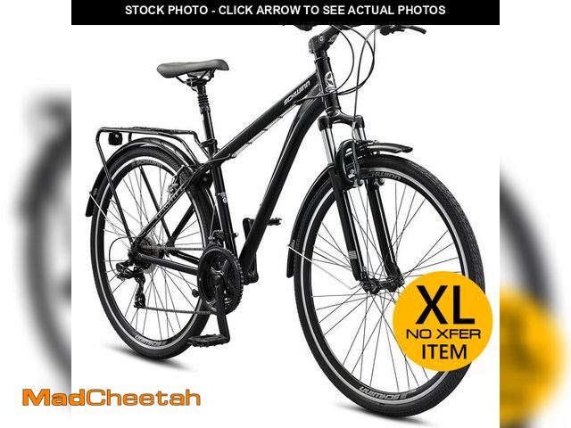 Lot 74-13070914 - (MISSING FENDER) Schwinn Discover 2 Hybrid Bike, 700c Mens and Womens Bike, 21-Speed Hybrid Bicycle,...