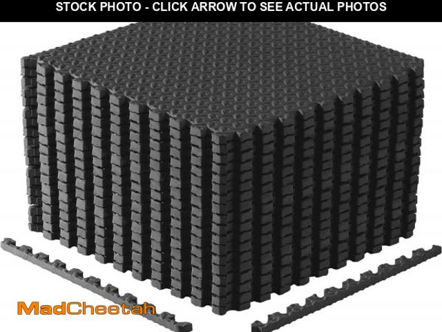 Lot 74-12136840 - CAP Barbell 3/4-Inch Interlocking EVA Foam Exercise Puzzle Mats - 3 Pack | 24" x 24" x 3/4" | Diamon...