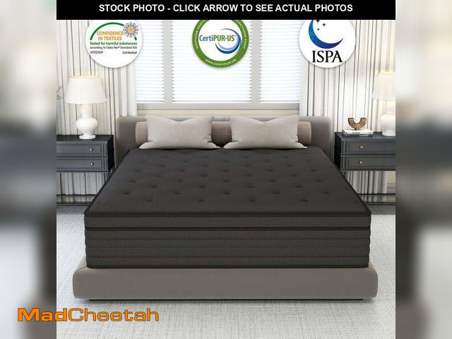 Lot 74-13743874 - DalisTairy 12 inch Full Mattress,Hybrid Mattresses Medium Firm in a Box - UNUSED