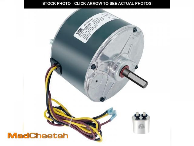Lot 74-12305102 - Condenser Fan Motor Replacement for Carrier 5KCP39BGS069S #3S001, #GE3907 Genteq Bryant Payne Dayton...