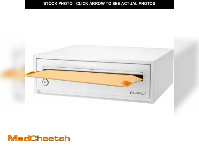 Lot 74-12664868 - (KEYS ARE LOCKED INSIDE) Barska CB13118 Key Lock Multi-Purpose Desktop Envelopes Cash Documents Sugg...