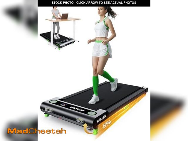 Lot 74-12132105 - AKLUER Walking Pad with Incline, Incline Treadmills for Home, 2.5 HP Under Desk Treadmill Small with...