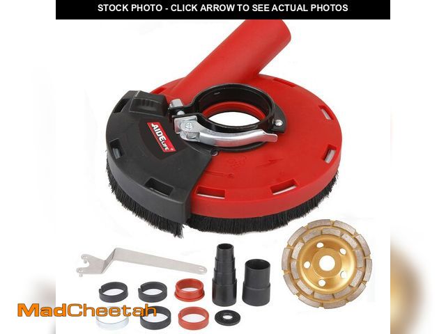 Lot 74-12600060 - Aidelife Surface Grinding Dust Shroud for Angle Grinders 115mm/125mm+Diamond Grinding Cup Wheel 125m...