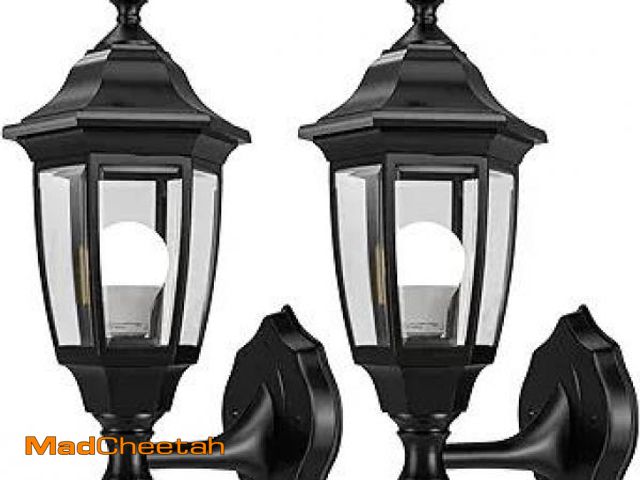 Lot 74-12125091 - EMART Outdoor Porch Sconce LED Exterior Wall Light Fixtures, Special Handling Anti-Corrosion Plastic...