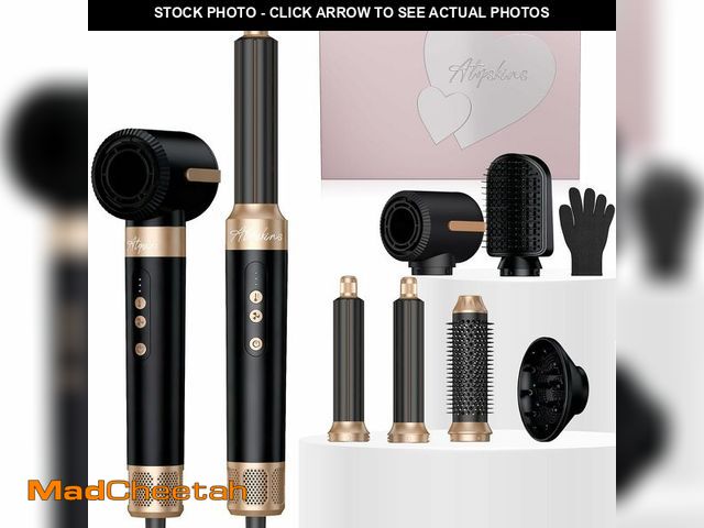 Lot 74-14331276 - Atopskins 7 in 1 Hair Multi-Styler and Blow Dryer Brush Set, 110,000 RPM High Speed Hair Dryer with ...