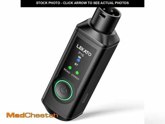 Lot 74-14269438 - LEKATO XLR Bluetooth Receiver, BT 5.3, 48kHz/24bit, Wireless Bluetooth Adapter for Mixing Console De...