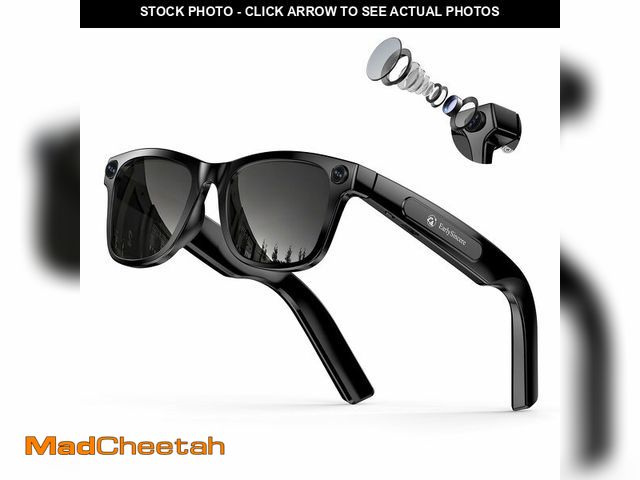 Lot 74-14208146 - EarlySincere 2026 Ai Smart Glasses for Men Women, 8mp 4k Hd Camera Glasses, 410mah Battery, Supports...