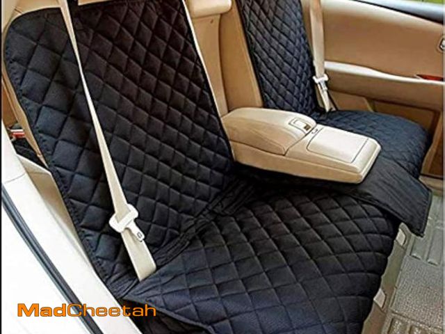 Lot 74-11545649 - 4-Layer Car Seat Protector Waterproof Rear Row Bench Cover Carseat Cushion Pad Universal Interior Ba...