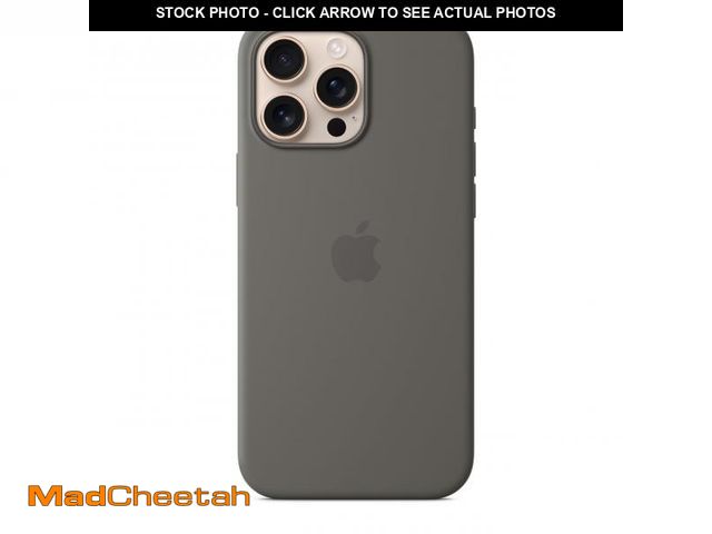 Lot 74-12432812 - Apple iPhone 16 Pro Max Silicone Case with MagSafe and Camera Control: Lightweight Phone Case, Wirel...