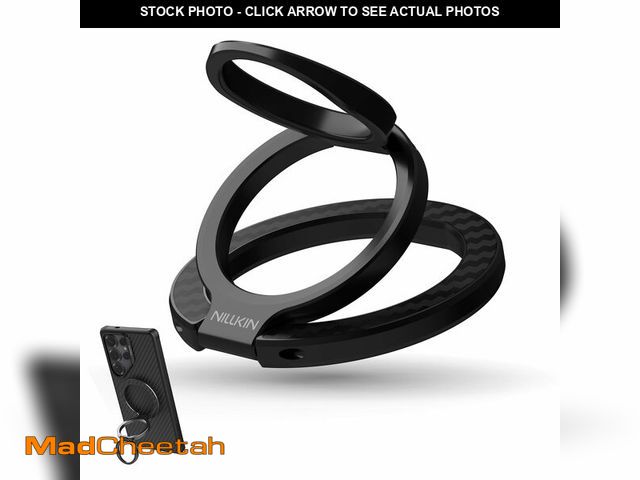 Lot 74-12605952 - Nillkin MagSafe Phone Grip Ring Holder for Double Sided Magnet, Removable Magnetic Phone Ring Holder...