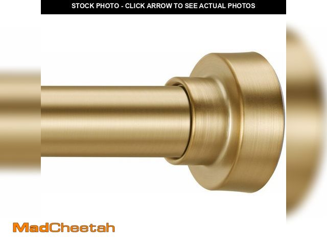 Lot 74-13998155 - YNL Tension Shower Curtain Rod 34-66 Inch, Adjustable Spring Tension Curtain Rod No Drilling, Non-Sl...