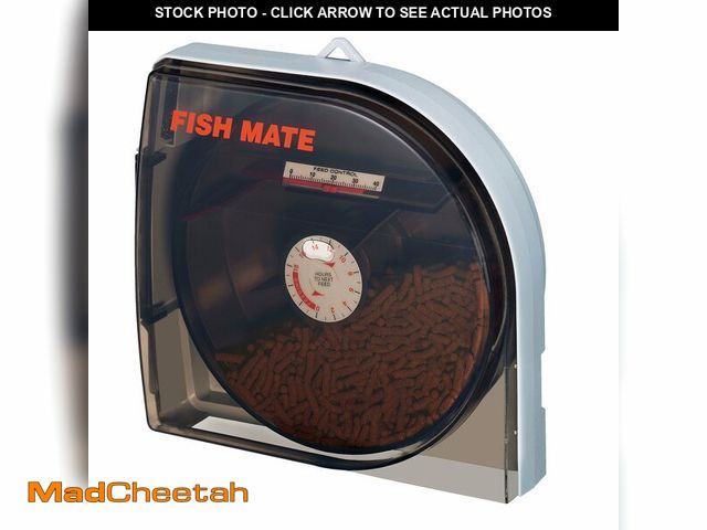 Lot 74-14380414 - Fish Mate P21 Programmable Automatic Fish Feeder for Pond &amp; Large Aquariums - USED