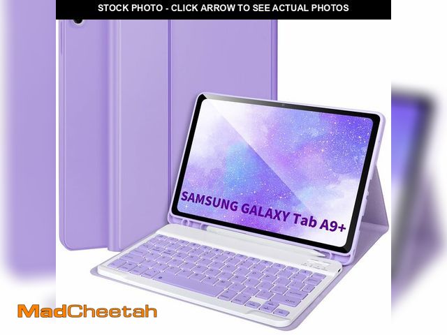 Lot 74-12974045 - Keyboard Case for Samsung Galaxy Tab A9+/Plus 11Ã¢â¬â¢Ã¢â¬â¢ 2023(SM-X210/X216/X218),Case with K...