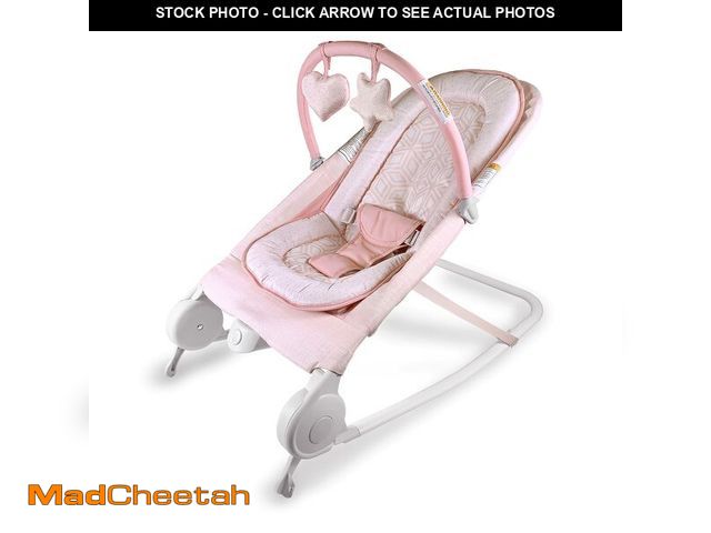 Lot 74-13820724 - Summer Infant 2-in-1 Bouncer &amp; Rocker Duo (Pink) Convenient and Portable Rocker and Bouncer for ...