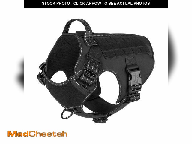 Lot 74-14427515 - ICEFANG Tactical Dog Harness,for X-Large Dogs,Reflective No Pull Dog Vest - UNUSED