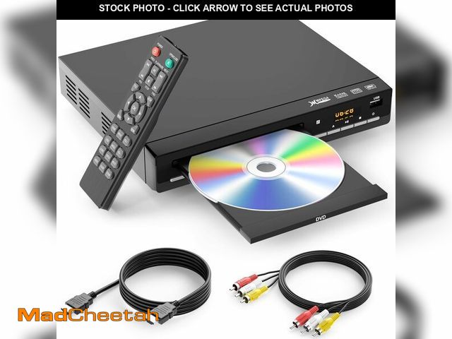 Lot 74-14266559 - DVD Players for TV with HDMI,Plays All Regions and Formats,CD Player for Home,Support 1080P Video/CD...